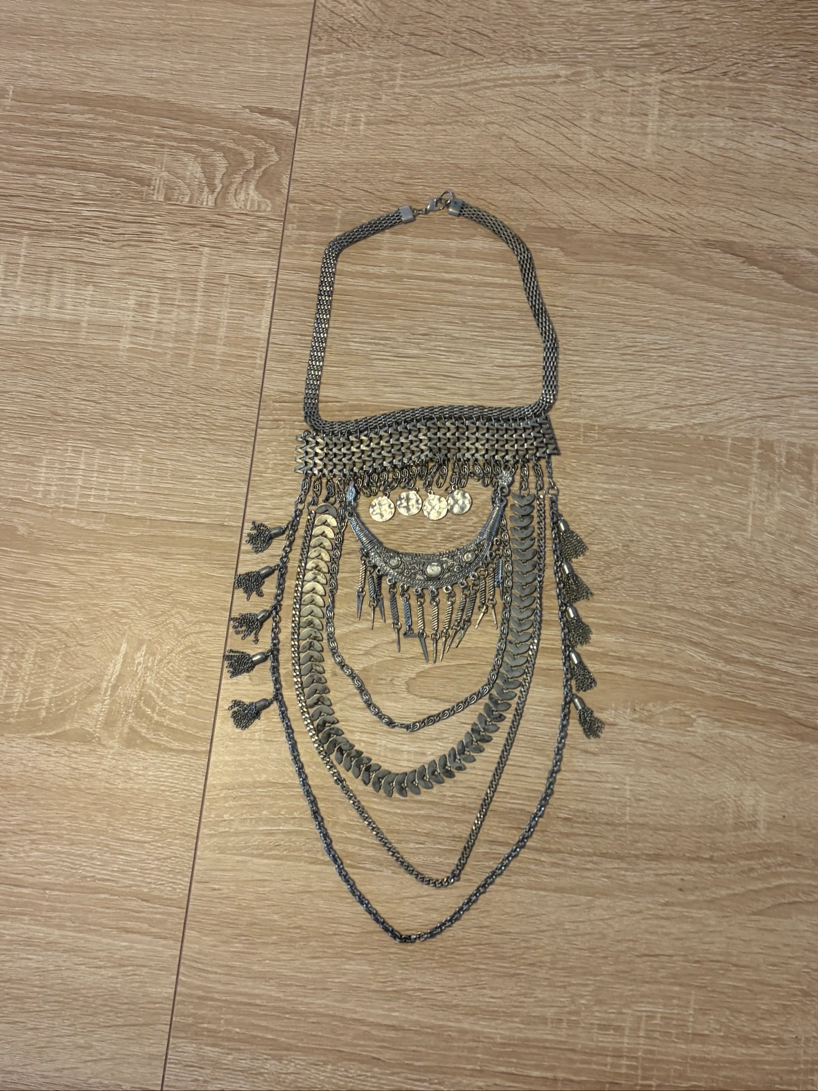 Boho tribal collar XXL Afghan style | Statement necklace – photo 2